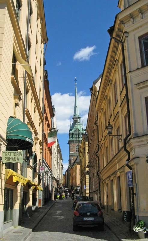 A street in the center